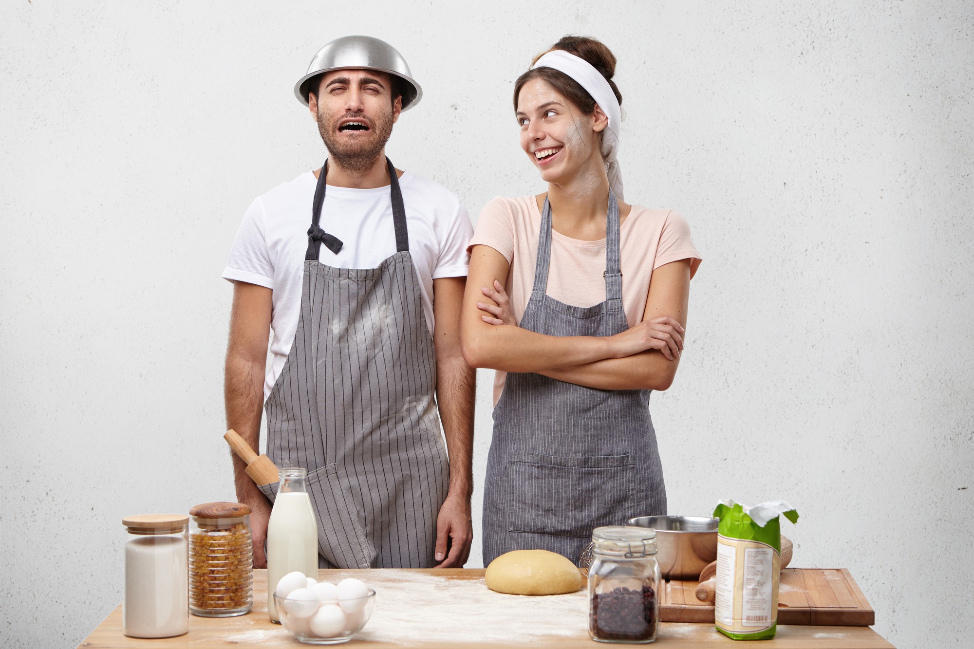 Chef smiling in workshop space